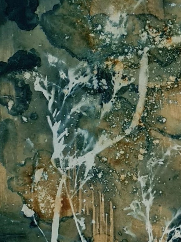 textiel kunst textielkunst Neantske Gerbens Nynke Koning cyanotype