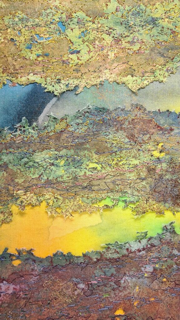 lutrador textiel kunst textielkunst Neantske Gerbens Nynke Koning